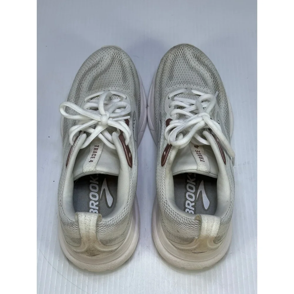 Brooks Trace 4 Womens Running Shoes White Copper 1204411B192 Size 9